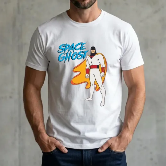 Space Ghost 1966 Cartoon T-Shirt H.annna Barbera Cereal Premium