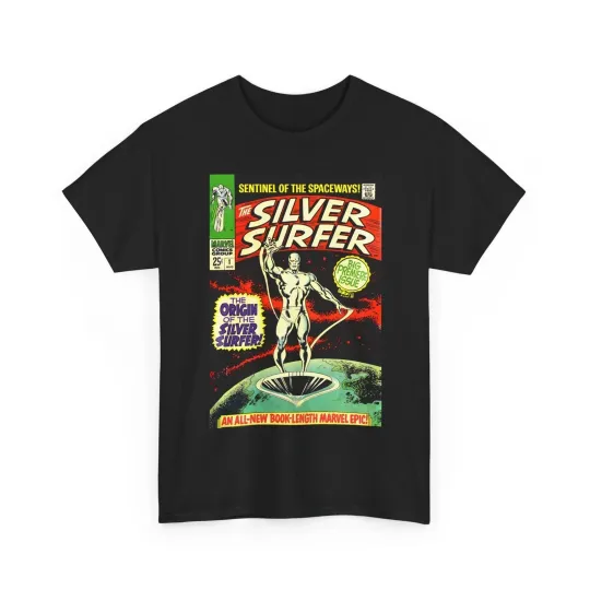 NEW Silver Surfer #1 T-Shirt - Silver Age Marvel Comics