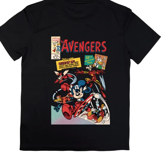 Discover Mickey Mouse & Friends Disney Avengers T-Shirt Unisex Adult Size Small