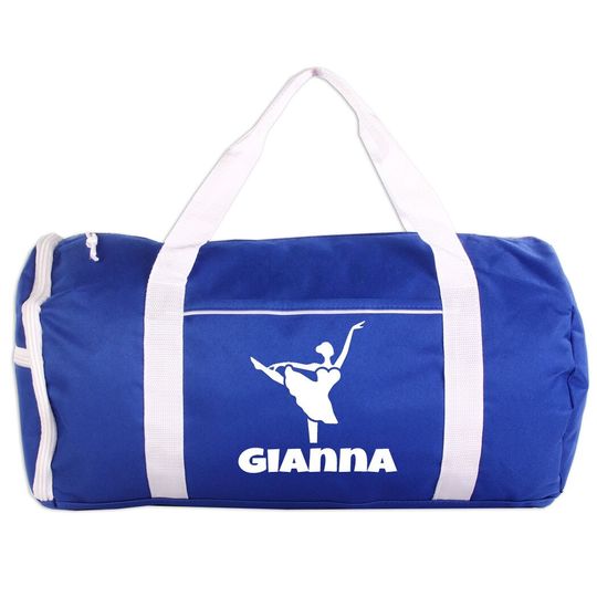 Discover Personalized Dance Duffel Bag, Sport Gym Tote, Custom Text