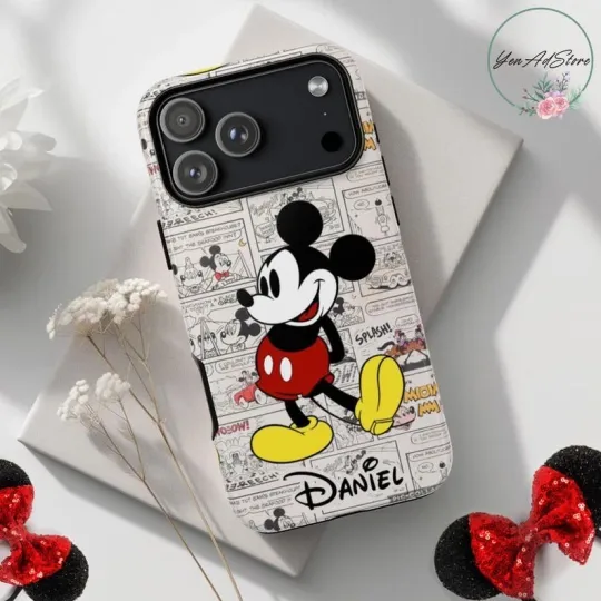 Discover Disney Mickey Phone Case For Iphone,  Disney Character Cover for Disney Fan, Aes