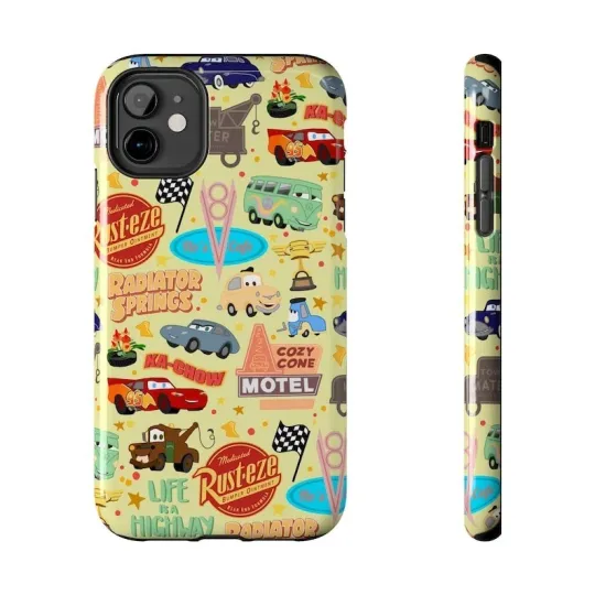 Discover Disney Inspired iPhone Case - Cars Land | Disney Phone Accessories | Disney Gift