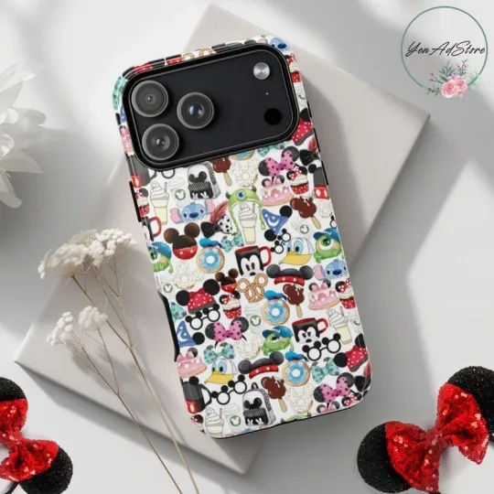 Discover Disneyland Phone Case, Disney World Disneyland iPhone Case,