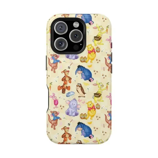 Discover Winnie the Pooh Phone Case, Disney Iphone Case, Disney Phone Case, Iphone 15 Plu