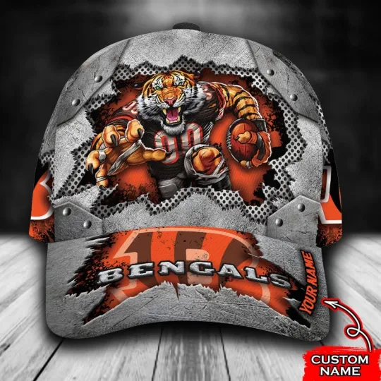 Discover football Team Cincinnati Football Bengals Mascot Custom Classic cap
