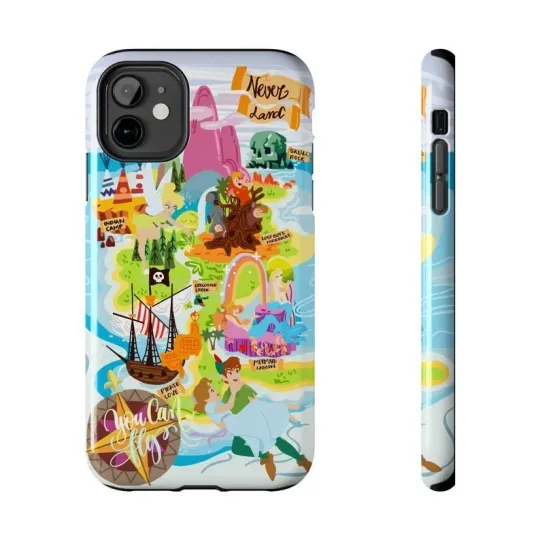 Discover Disney iPhone Case, Neverland Disney Phone Accessories, Disney Gift