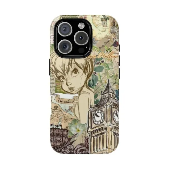 Tinkerbell Collage Aesthetic Phone Case