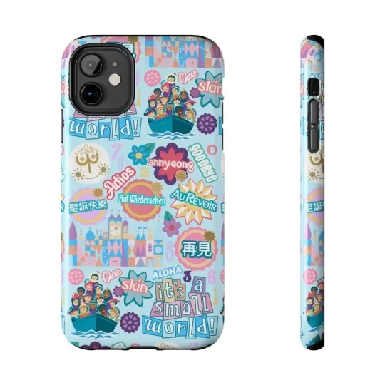 Disney-Inspired iPhone Case, Its a Small World Disney Phone Accessories