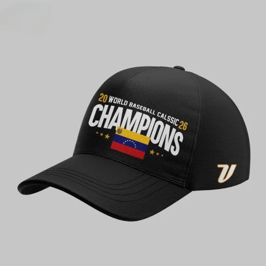 Discover Official World Baseball Classic Champions Trophy Commemorative Classic Cap