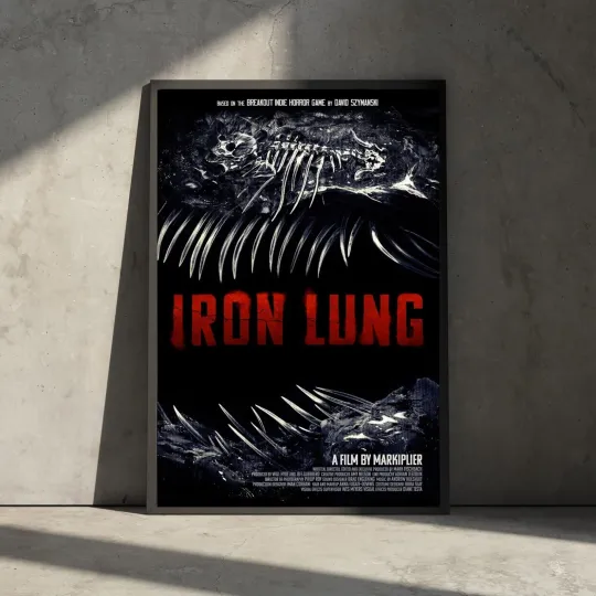 Discover Iron Lung Movie Markiplier David Szymanski Indie Horror Game Art Decor Poster