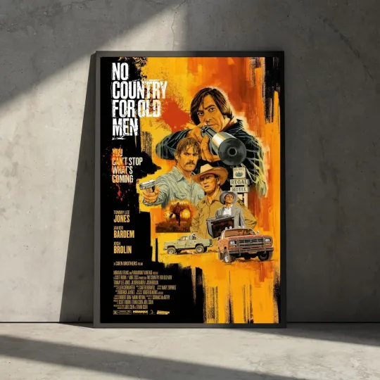 Discover No Country For Old Men 2007 Crime Thriller Movie Poster