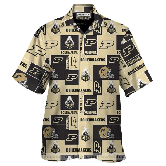 Discover Purdue Boilermaker Summer Hawaiian Shirt