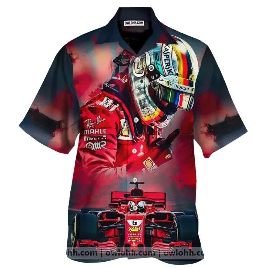 Discover Racing Car Summer Hawaiian Shirt
