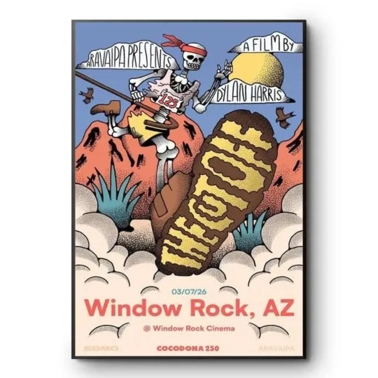 Discover Dylan Harris Window Rock AZ Film Tour 2026 Poster Print Home Decor, Wall Art
