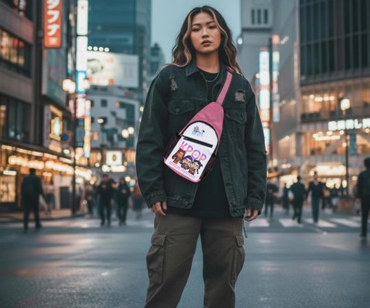 Discover KPOP Demon Hunters Sling Bag