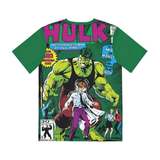 Incredible Hulk All Over Print Tee (Polyester) - Dale Keown #393 Marvel Comics