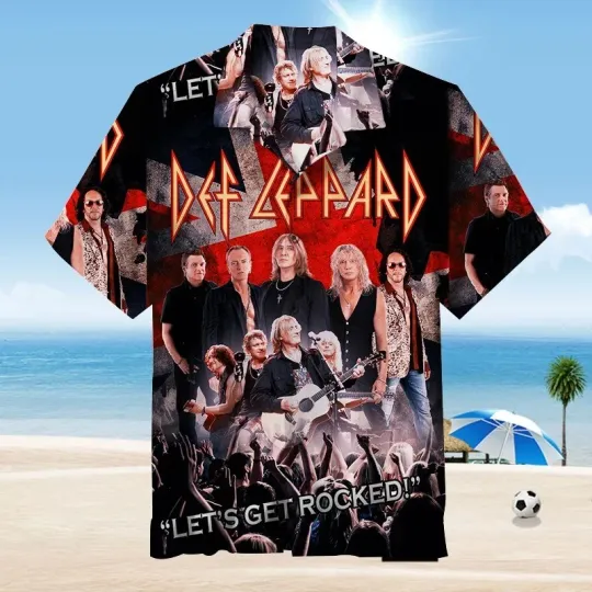Discover Def Leppard Summer Hawaiian Shirt