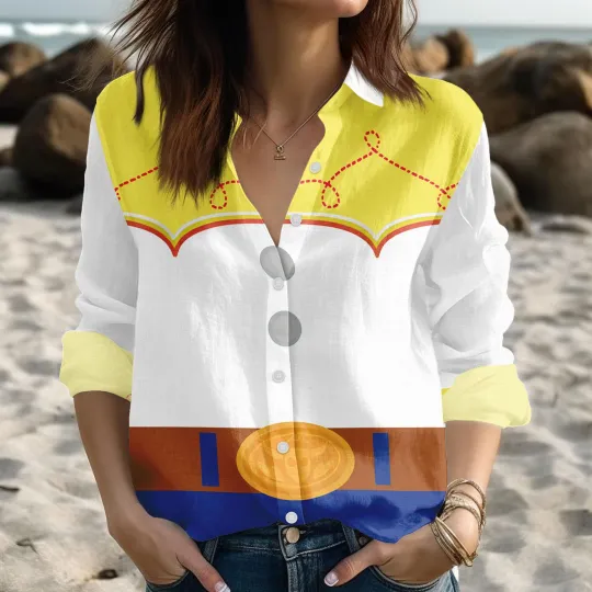 Discover Toy Story Jessie Blouse Shirt Disney Jessie Costume Cowgirl Cosplay Shirts