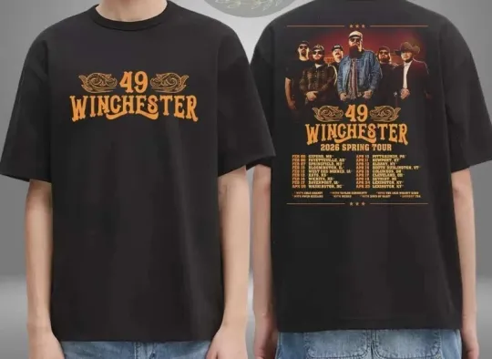Discover 49 Winchester Spring Tour 2026 Schedule Unisex T-Shirt