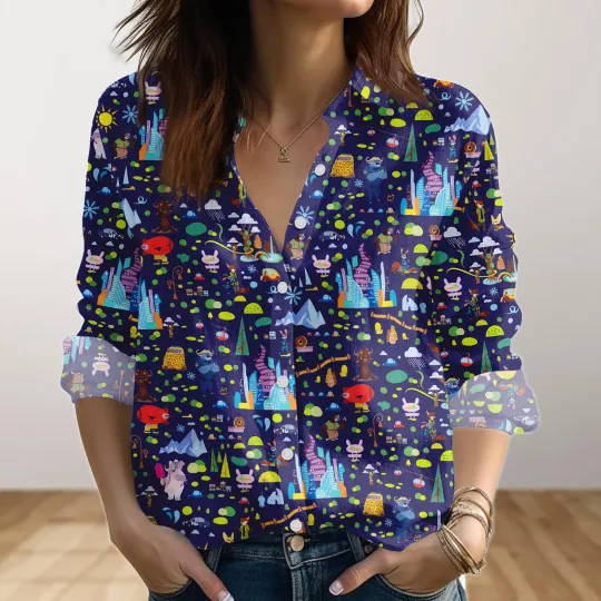 Discover Disney Zootopia Blouse Shirt, Judy Hopps Nick Gary Nibbles Bogo Shirts
