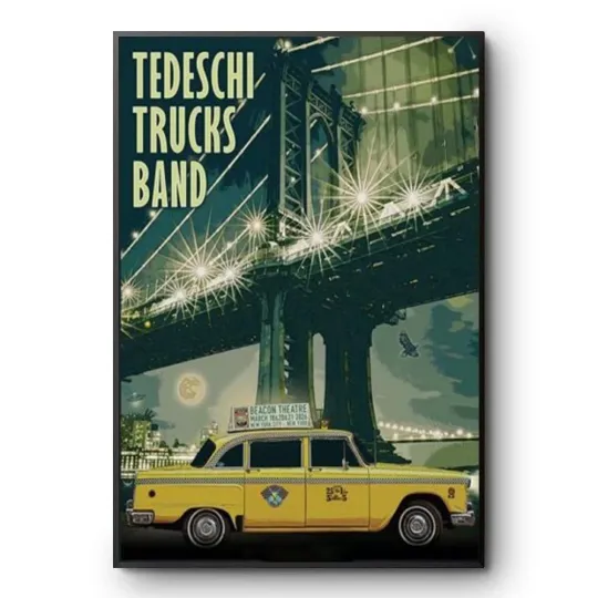 Discover Tedeschi Trucks Band Tour In New York, NY March 18-21 2026 Poster