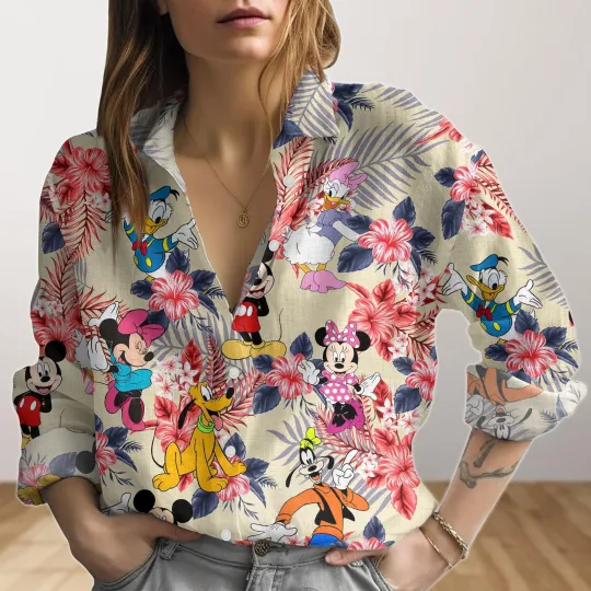 Discover Mickey And Friends Shirt WDW Disney World Blouses Shirts