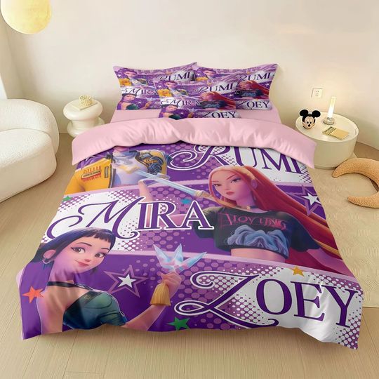 Discover 3D Print Girl Group Duvet Cover pillowcase HHunters Bedding Bedroom Decoration Children Gift adult Single Double bed
