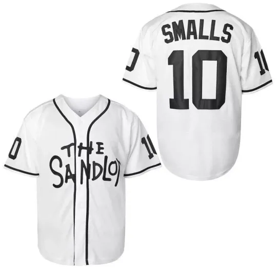 Discover The Sandlot Benny Smalls 10 Baseball Jersey