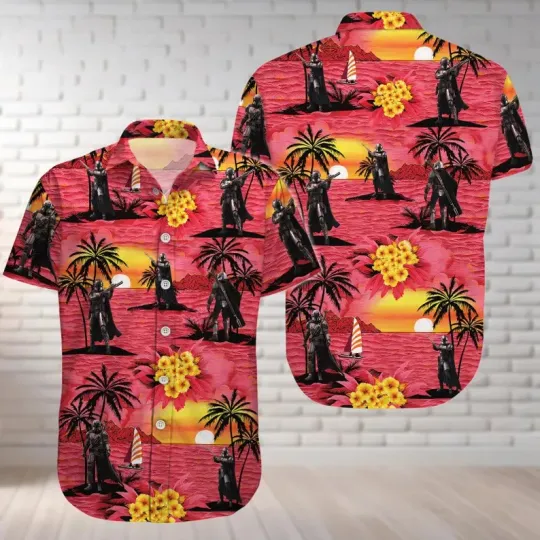 Discover Disney Darth Vader Cute Hawaii Friends Shirt