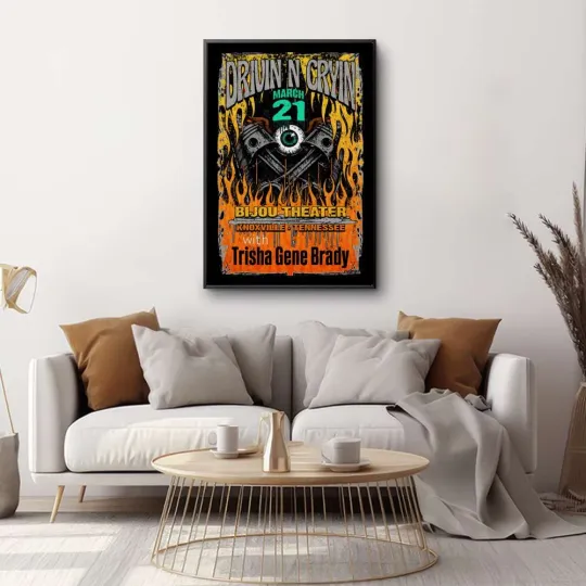 Discover Drivin N Cryin Tour Knoxville TN On Mar 21 2026 Poster