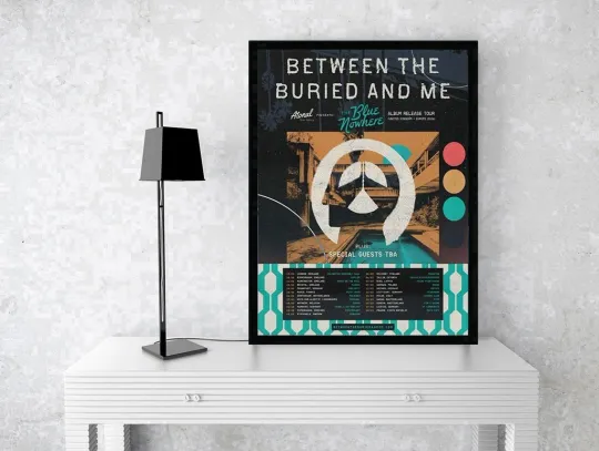 Discover Between the Buried and Me UK-Europe Tour 2026 Poster