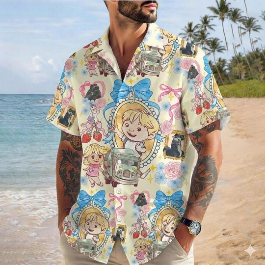 Discover Trash Truck Hawaiian Shirt, Hank Trash Truck Hawaiian Shirt, Trash Truck Birthday Shirt, Trash Truck Family Party Matching Shirt 41