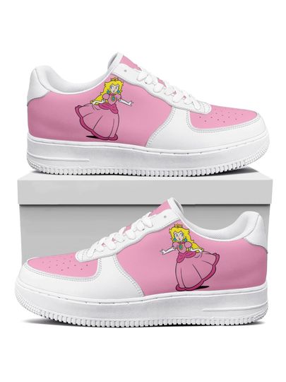 Discover Super Mario: Princess Peach sneakers, shoes for kids, men, women