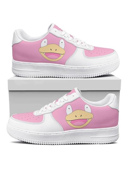 PKM Slowpoke Leather Low Top Sneakers for Kids, Men, Women