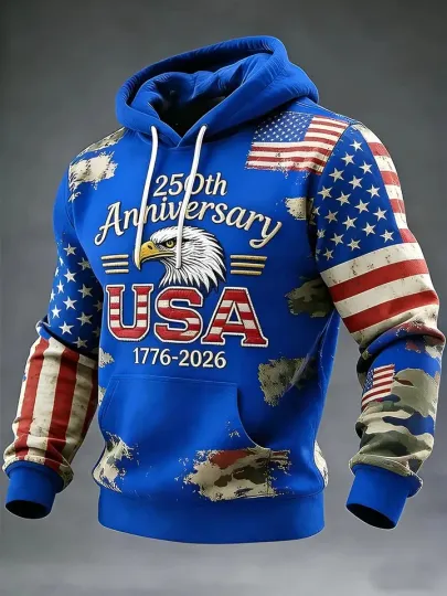 Discover America 250th Anniversary 3D Hoodie