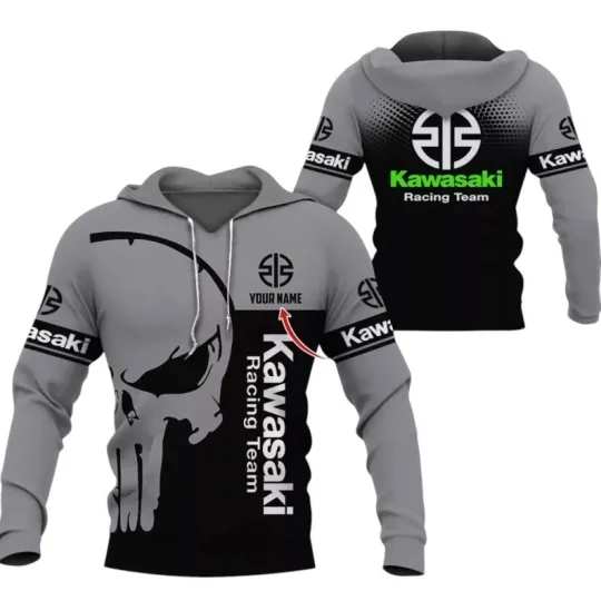 Discover Personalized Motorcycle Racing Hoodie Custom Name 3D All Over Print Gift