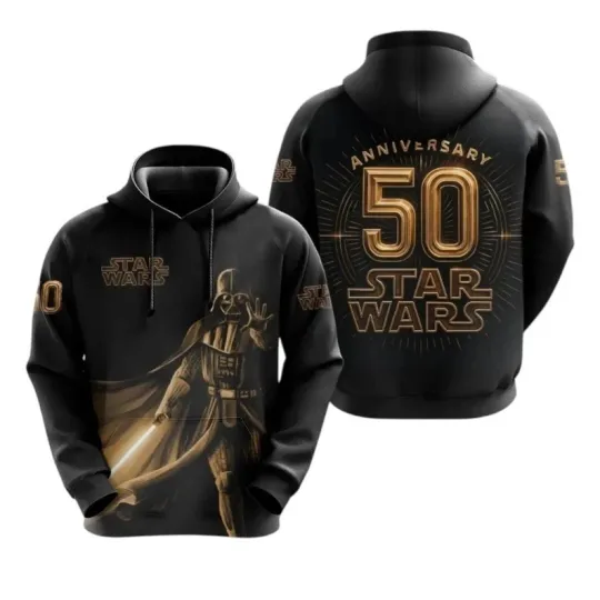 Discover Galaxy Dark Warrior 3D Hoodie All Over Print Space Movie Fan Pullover