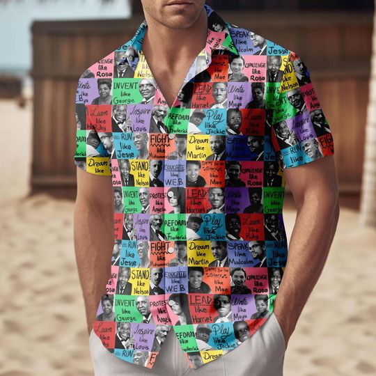 Discover What We Learn From Black History Button Shirt, Black History Month Hawaii Shirt, Black History Shirt, Black Lives Matter Summer Shirt