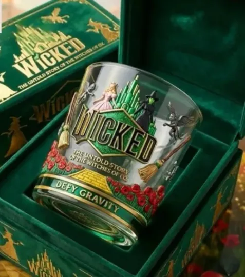 Discover Defying Gravity Whiskey Glass