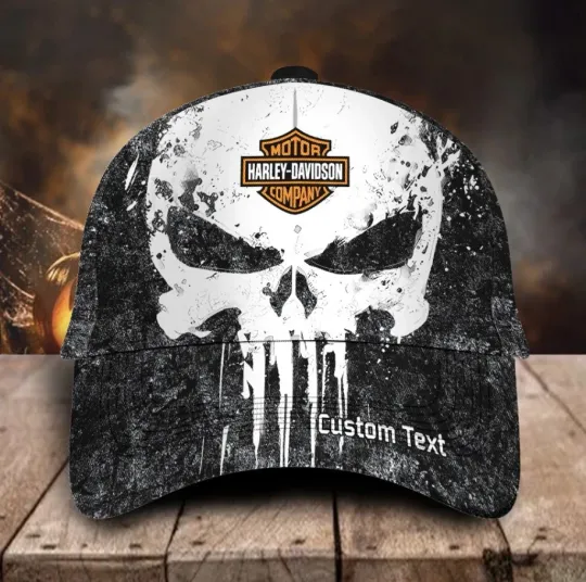 Discover Personalized Harley Motor Racing Davidson Classic Cap Gift