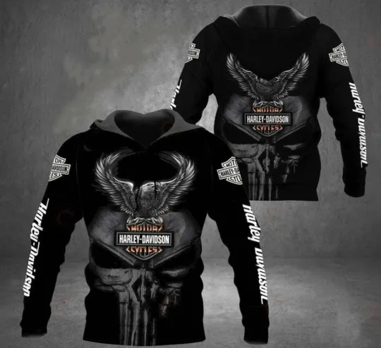 Discover Harley Racing Davidson 3D Hoodie , Unisex Adults S-5XL