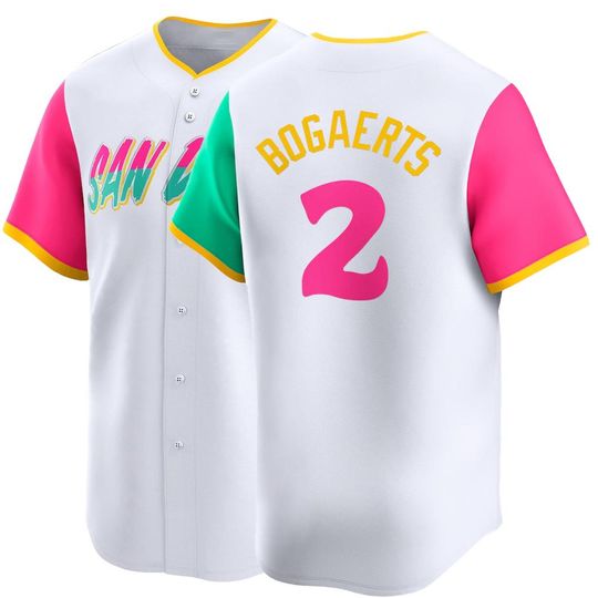 Discover Custom  San Diego Baseball Jersey #2 Xander Bogaerts,  ,Men's/Youth White 2026