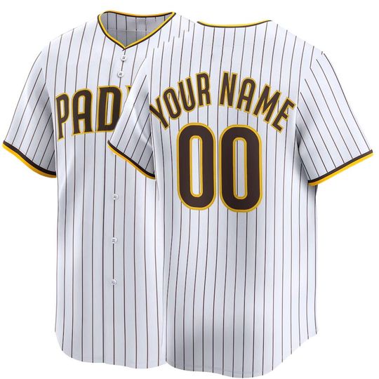 Discover Custom  San Diego Baseball Jersey ## 00 Pick-A-Player,  ,Men's/Youth White 2026