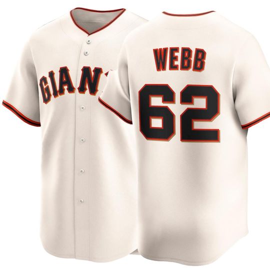 Discover Custom  San Francisco Baseball Jersey #62 Logan Webb   ,Men's/Youth White 2026