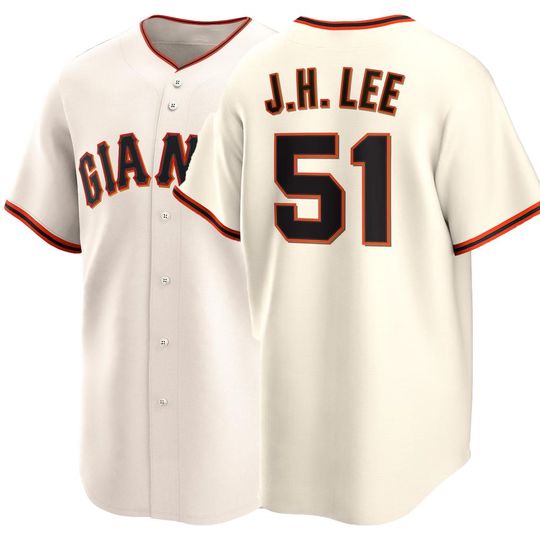 Discover Custom  San Francisco Baseball Jersey #51 Jung Hoo Lee   ,Men's/Youth White 2026