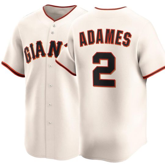 Discover Custom  San Francisco Baseball Jersey #2  Willy Adames   ,Men's/Youth White 2026