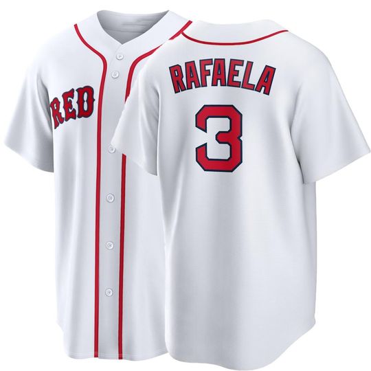Discover Custom  Boston  Baseball Jersey #3 Ceddanne Rafaela  ,Men's/Youth White 2026