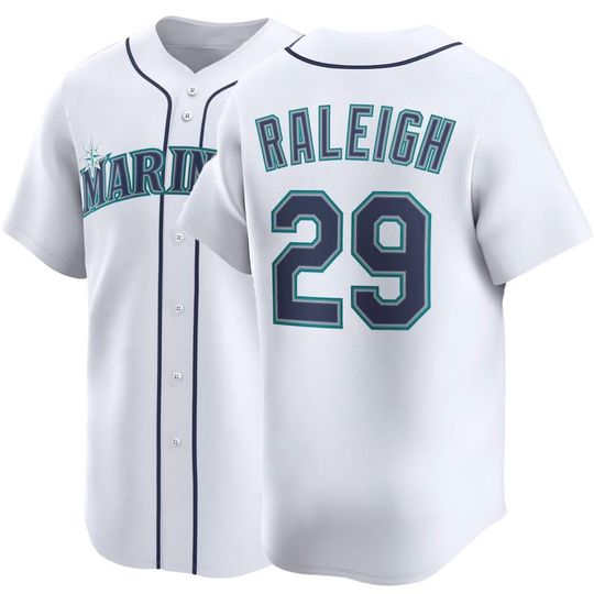 Seattle Baseball Jersey # 29 Cal Raleigh,Men's/Youth White 2026
