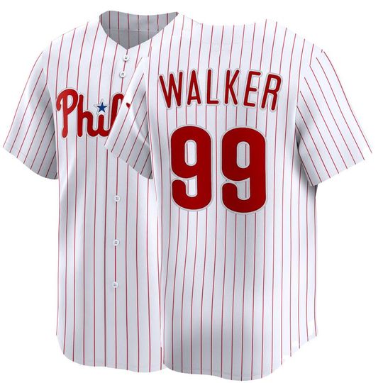 Discover Custom  Philadelphia  Baseball Jersey # 99 Taijuan Walker ,Men's/Youth White 2026