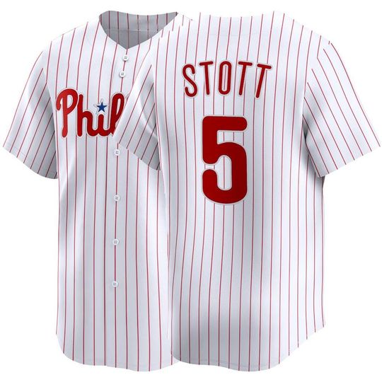 Discover Custom  Philadelphia  Baseball Jersey #5 Bryson Stott,Men's/Youth White 2026